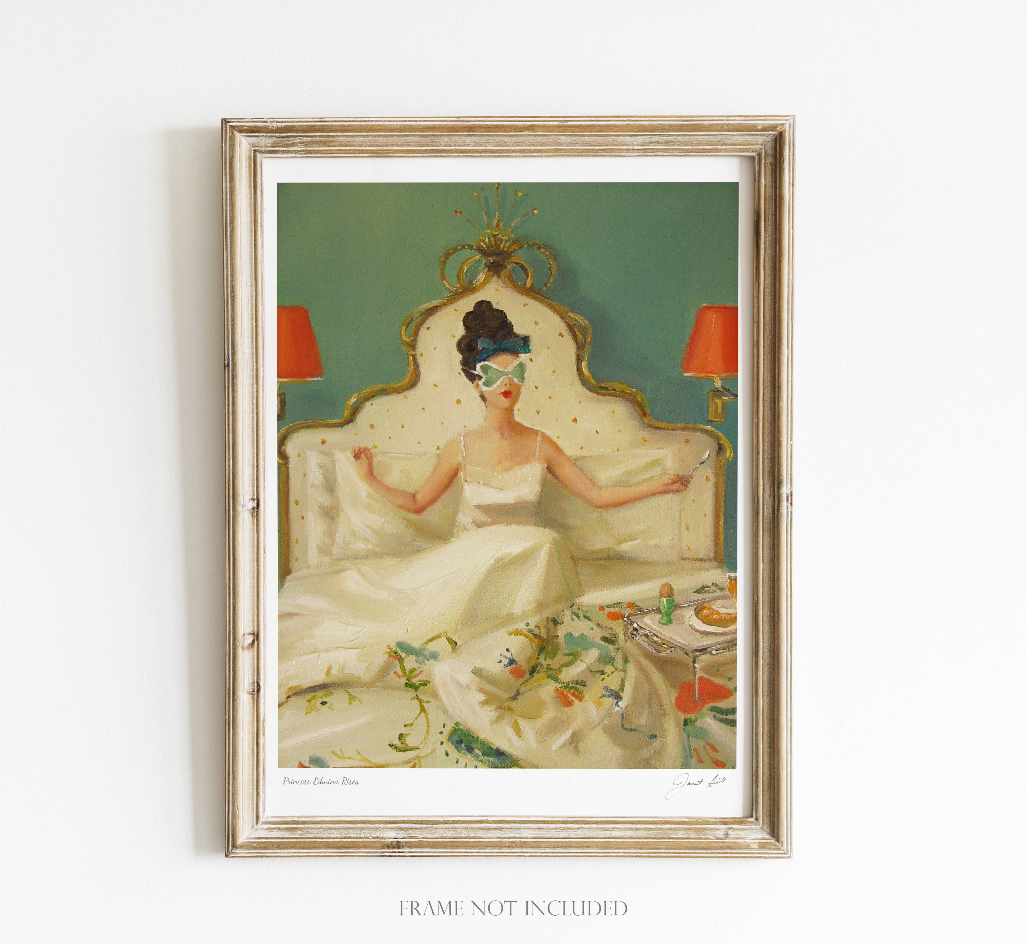 Princess Edwina Rises Art Print - 8.5" X 11"-0