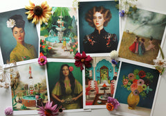 Princess Edwina Rises Art Print - 8.5" X 11"-2